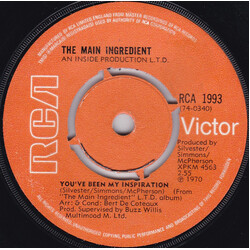 The Main Ingredient You've Been My Inspiration USED VINYL 7INCH 45 RPM SINGLE STEREO