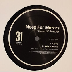 Need For Mirrors Flames LP Sampler USED VINYL 12INCH 45 RPM