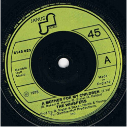 The Whispers A Mother For My Children USED VINYL 7INCH 45 RPM SINGLE