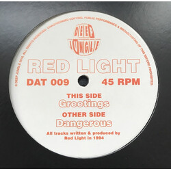 Red Light (4) Dangerous / Greetings USED VINYL 12INCH 45 RPM