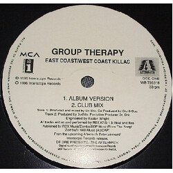Group Therapy East Coast/West Coast Killas USED VINYL 12INCH