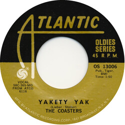 The Coasters Yakety Yak / Along Came Jones Vinyl 7" USED