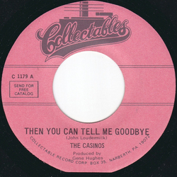 The Casinos Then You Can Tell Me Goodbye Vinyl 7" USED