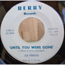 Joe Perkins (8) Until You Were Gone / I'm Not Gonna Leave USED VINYL 7INCH 45 RPM SINGLE