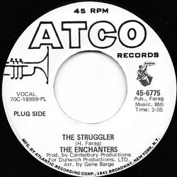 Enchanting Enchanters The Struggler USED VINYL 7INCH 45 RPM PROMO