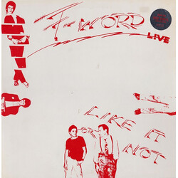 F-Word! Like It Or Not Live Vinyl LP USED