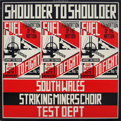 South Wales Striking Miners Choir / Test Dept. Shoulder To Shoulder Vinyl LP USED
