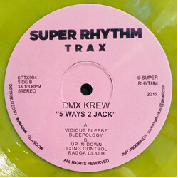 DMX Krew 5 Ways 2 Jack USED VINYL 12INCH 33 S RPM REPRESS