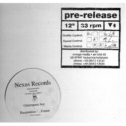 Outerspace Boy Look To The Future USED VINYL 12INCH 33 S RPM PROMO