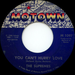 The Supremes You Can't Hurry Love / Put Yourself In My Place USED VINYL 7INCH 45 RPM SINGLE