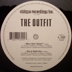 The Outfit (7) Untitled USED VINYL 12INCH 33 S RPM EP