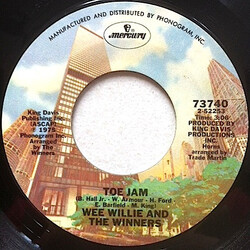 Wee Willie / The Winners Toe Jam / Wipe Your Feet And Dance USED VINYL 7INCH 45 RPM SINGLE