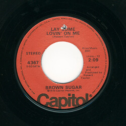 Brown Sugar (9) Lay Some Lovin' On Me / Don't Tie Me Down USED VINYL 7INCH 45 RPM SINGLE