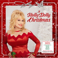 Dolly Parton A Holly Dolly Christmas Vinyl LP USED