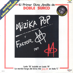 M (2) Múzika Pop Y Factor M USED VINYL 12INCH 45 RPM LIMITED EDITION SPECIAL CUT STEREO