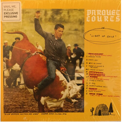 Parquet Courts Light Up Gold Vinyl LP USED