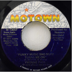 Yvonne Fair Funky Music Sho Nuff Turns Me On USED VINYL 7INCH 45 RPM