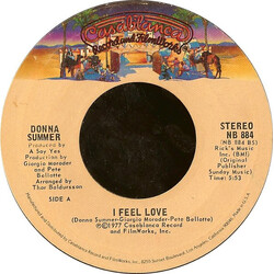 Donna Summer I Feel Love USED VINYL 7INCH 45 RPM SINGLE STYRENE STEREO