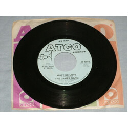 James Gang Must Be Love USED VINYL 7INCH 45 RPM SINGLE PROMO STEREO MONO