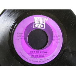 Shorty Long (2) Ain't No Justice / I Had A Dream USED VINYL 7INCH