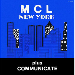 MCL (Micro Chip League) New York Plus Communicate USED VINYL 12INCH 33 S RPM SINGLE