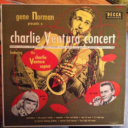 Gene Norman / Charlie Ventura / The Charlie Ventura Septet / Jackie & Roy Gene Norman Presents A Charlie Ventura Concert Vinyl LP USED