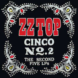 ZZ Top Cinco No. 2 (The Second Five LPs) Vinyl 5 LP Box Set USED