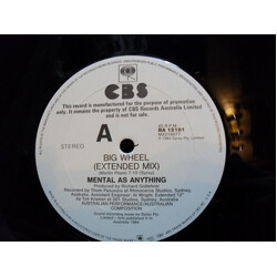 Mental As Anything Big Wheel USED VINYL 12INCH 45 RPM PROMO