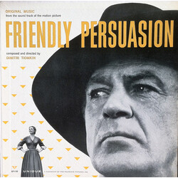 Dimitri Tiomkin Friendly Persuasion:  Original Music From The Soundtrack Of The Motion Picture Vinyl LP USED