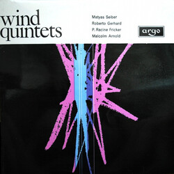 The London Wind Quintet / Mátyás Seiber / Roberto Gerhard / Peter Racine Fricker / Malcolm Arnold Wind Quintets Vinyl LP USED