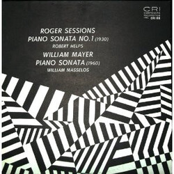 Roger Sessions / William Mayer Sessions : Piano Sonata No. 1 / Mayer : Piano Sonata Vinyl LP USED