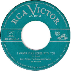 Eddy Arnold I Wanna Play House With You USED VINYL 7INCH 45 RPM SINGLE