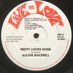 Major Mackerel / Al Campbell Pretty Looks Done / Your Love Change Vinyl 12" USED