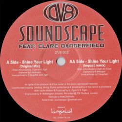 Soundscape (3) / Clare Dangerfield Shine Your Light USED VINYL 12INCH