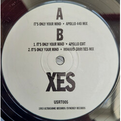Xeno Elastic Synergy It's Only Your Mind USED VINYL 12INCH 45 RPM SINGLE