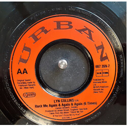 Sweet' Charles Sherrell / Lyn Collins Yes It's You / Rock Me Again & Again & Again & Again & Again & Again USED VINYL 7INCH 45 RPM