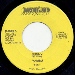 Yambú Sunny / Caballo USED VINYL 7INCH 45 RPM