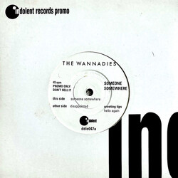 The Wannadies Someone Somewhere USED VINYL 7INCH PROMO