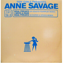 Tidy Girls / Anne Savage Real Freaks / I Need A Man USED VINYL 12INCH 33 S RPM 45 RPM