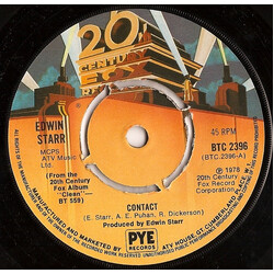 Edwin Starr Contact / Don't Waste Your Time USED VINYL 7INCH 45 RPM SINGLE