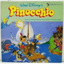Unknown Artist Walt Disney's Pinocchio (Songs And Dialogue From The Original Motion Picture Soundtrack) Vinyl LP USED