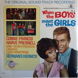 Various When The Boys Meet The Girls (The Original Sound Track Recording) Vinyl LP USED