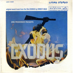 Ernest Gold Exodus - Original Soundtrack Vinyl LP USED