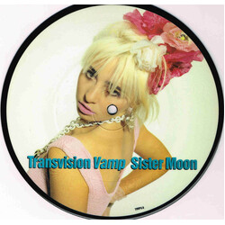 Transvision Vamp Sister Moon USED VINYL 7INCH SINGLE 45 RPM PICTURE DISC