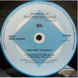 Sil Windows "The Mixes" USED VINYL 12INCH 45 RPM