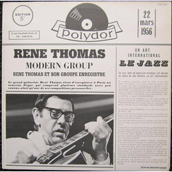 The René Thomas Modern Group René Thomas Modern Group Vinyl LP USED