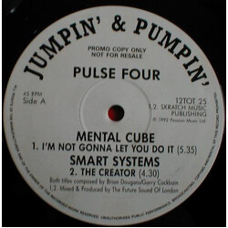 Mental Cube / Smart Systems / Indo Tribe Pulse Four USED VINYL 12INCH 45 RPM PROMO