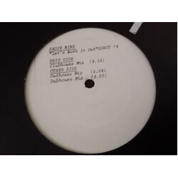 Sadie Nine Let's Work It Out USED VINYL 12INCH WHITE LABEL PROMO