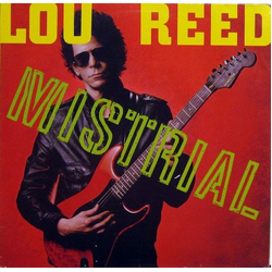 Lou Reed Mistrial Vinyl LP USED