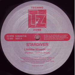 Stardiver Lifetime Mission USED VINYL 12INCH 45 RPM